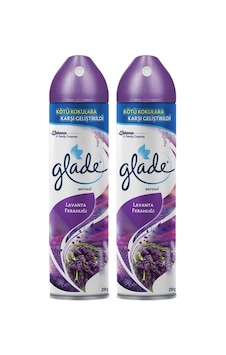 Glade 2'li Aerosol Oda Kokusu Lavanta Ferahlığı 300 ML Glade 2'li Aerosol Oda Kokusu Lavanta Ferahlığı 300 ML