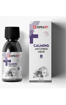 Supravets Kedi Ve Köpekler İçin Sıvı Sakinleştici Damla 100 Ml Supravets Kedi Ve Köpekler İçin Sıvı Sakinleştici Damla 100 Ml