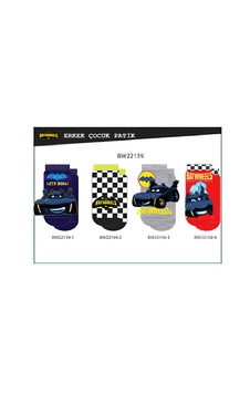 Çimpa Erkek Çocuk Batwheels Patik Çorap 22159 Grı/2-3yas Gri Çimpa Erkek Çocuk Batwheels Patik Çorap 22159 Grı/2-3yas Gri