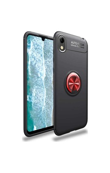 Huawei Y5 2019 Kılıf Zore Ravel Silikon Kapak Siyah-Kırmızı Huawei Y5 2019 Kılıf Zore Ravel Silikon Kapak Siyah-Kırmızı