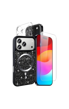 Teleplus iPhone Uyumlu 17 Pro Max Kılıf Mozaik Msafe Taşlı 3in1 Set Kılıf Teleplus iPhone Uyumlu 17 Pro Max Kılıf Mozaik Msafe Taşlı 3in1 Set Kılıf