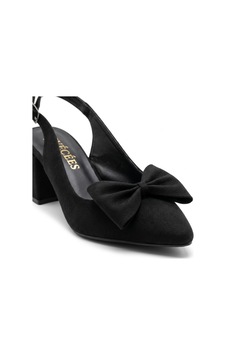 Rayvora Kadın Şık Fiyonk Detaylı Dış Materyal Kumaş Orta Topuk 5.5 Cm Slingback Günlük Ve Abiye Stiletto Klasik Topuklu Ayakkabı 5.5 Cm Siyah Rayvora Kadın Şık Fiyonk Detaylı Dış Materyal Kumaş Orta Topuk 5.5 Cm Slingback Günlük Ve Abiye Stiletto Klasik Topuklu Ayakkabı 5.5 Cm Siyah