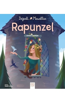 Değerli Masallar-Rapunzel - Grimm Kardeşler - 1001 Çiçek