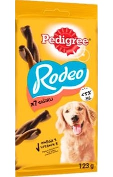 Pedigree Rodeo 7'li Sığır Etli Köpek Ödülü 12 x 123 G Pedigree Rodeo 7'li Sığır Etli Köpek Ödülü 12 x 123 G