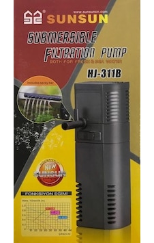 Sunsun Hj-311B Akvaryum Filtresi 300L/H 2W Sunsun Hj-311B Akvaryum Filtresi 300L/H 2W
