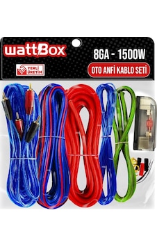 wattbox Anfi kablo seti amfi kablo seti amfi kablosu set tesisat