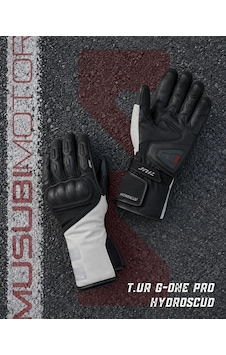 Tucano Urbano T.ur G-one Pro Hydroscud Eldiven Siyah - Beyaz Tucano Urbano T.ur G-one Pro Hydroscud Eldiven Siyah - Beyaz