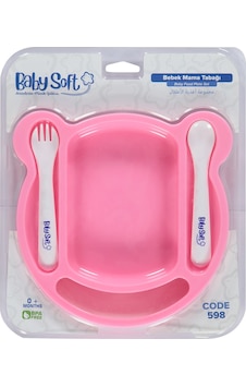 Baby Soft Mama Tabagı Seti - Pembe