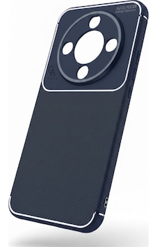 Honor Magic 8 Lite Uyumlu Kılıf Karbon Tasarım Kamera Korumalı Silikon Telefon Kılıfı Kapak Lacivert Honor Magic 8 Lite Uyumlu Kılıf Karbon Tasarım Kamera Korumalı Silikon Telefon Kılıfı Kapak Lacivert