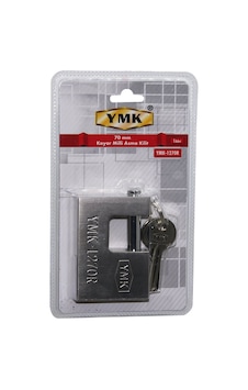 Ymk-1270r 70mm Gri Kayar Milli Asma Kilit Ymk-1270r 70mm Gri Kayar Milli Asma Kilit