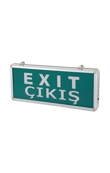 Ct-9175 3 Watt Acil Çıkış Exıt Levhası Ledli Şarjlı Çok Renkli Ct-9175 3 Watt Acil Çıkış Exıt Levhası Ledli Şarjlı Çok Renkli