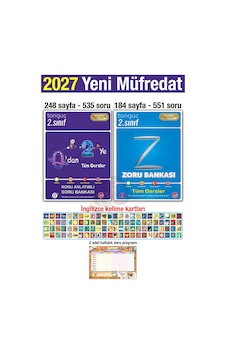 2. Sınıf 2027 0'dan 2'ye Konu Anlatımlı Zoru Soru Bankası Seti Türkçe Matematik Hayat Bilgisi İngilizce 2. Sınıf 2027 0'dan 2'ye Konu Anlatımlı Zoru Soru Bankası Seti Türkçe Matematik Hayat Bilgisi İngilizce
