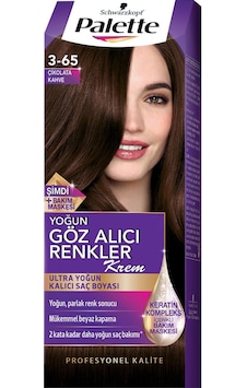 Palette Natural Göz Alıcı Renkler Saç Boyası 3 - 65 Çikolata Kahve Palette Natural Göz Alıcı Renkler Saç Boyası 3 - 65 Çikolata Kahve