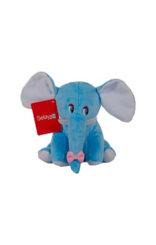 Sevimli Mavi Peluş Fil 25 CM Sevimli Mavi Peluş Fil 25 CM