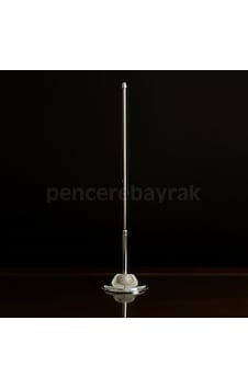 Tekli Krom Masa Direği Standart Metal Krom Kaplama 34 CM Tekli Krom Masa Direği Standart Metal Krom Kaplama 34 CM