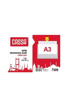 Cassa 7509 A3 Afiş Muhafaza Kabı Cassa 7509 A3 Afiş Muhafaza Kabı