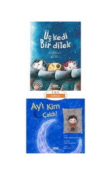 Üç Kedi Bir Dilek + Ay'ı Kim Çaldı 2'li Set