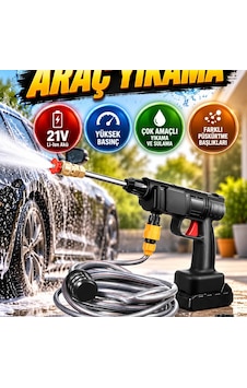 21v Xr Li-ıon Akülü Yüksek Basınçlı Oto Yıkama Ve Sulama Tabancası 21v Xr Li-ıon Akülü Yüksek Basınçlı Oto Yıkama Ve Sulama Tabancası