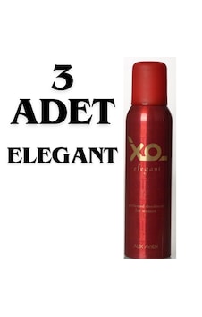 Xo Elegant Kadın Sprey Deodorant 3 x 150 ML Xo Elegant Kadın Sprey Deodorant 3 x 150 ML