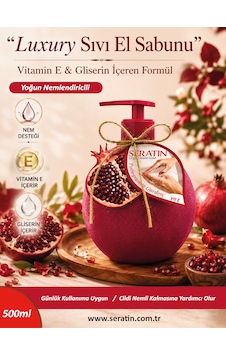 Seratin Liquid Hand Soap Pomegranate Garden 500ml Seratin Liquid Hand Soap Pomegranate Garden 500ml