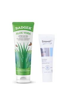 Badger Aloe Vera Jel 118 ML + BB Krem SPF30 Orta Ton 30 ML Badger Aloe Vera Jel 118 ML + BB Krem SPF30 Orta Ton 30 ML