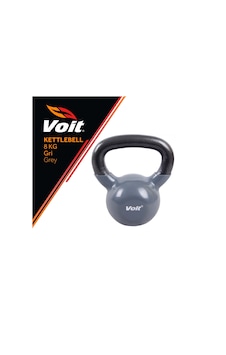 Voit Vinyl Kettlebell 8 KG Gri Voit Vinyl Kettlebell 8 KG Gri