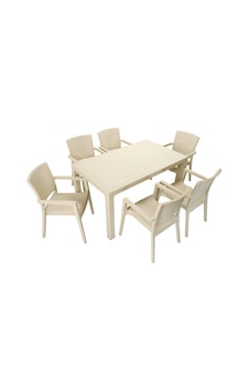 Luna Elit Rattan 90x150 Zeus Koltuk Masa Takımı Çölbeji Çöl beji Luna Elit Rattan 90x150 Zeus Koltuk Masa Takımı Çölbeji Çöl beji