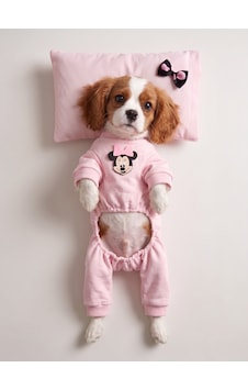 Pinkie Mouse Köpek Uyku Seti Pembe Kalın Penye Köpek Tulumu Ve Kurdele Detaylı Mini Yastık 2 Parça Pinkie Mouse Köpek Uyku Seti Pembe Kalın Penye Köpek Tulumu Ve Kurdele Detaylı Mini Yastık 2 Parça