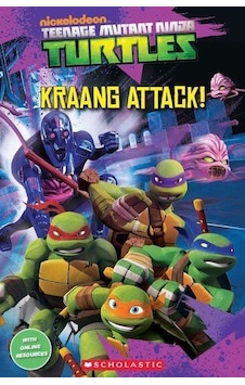 Popcorn Elt Readers Level 2: Ninja Turtles: Kraang Attack! +Cd
