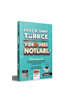 2022 LGS 8.Sınıf Türkçe Video Ders Notları- Benim Hocam Yayınları 2022 LGS 8.Sınıf Türkçe Video Ders Notları- Benim Hocam Yayınları