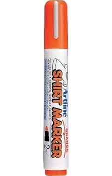 Shirt Marker Tişört Markörü Uç:2,0mm Turuncu Çok Renkli Shirt Marker Tişört Markörü Uç:2,0mm Turuncu Çok Renkli