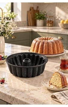 Açelya Siyah Döküm Kek Kalıbı 25 Cm Açelya Siyah Döküm Kek Kalıbı 25 Cm