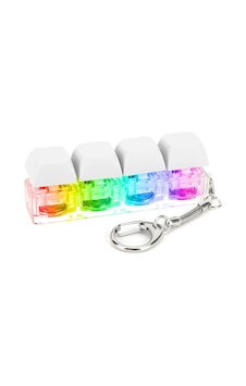 Duoyin Mekanik Klavye Tuş Fidget Anahtarlık - 4 Tuşlu Dıy Keycaps, Stres Giderici Ofis Oyuncak Yetişkin/çocuk Kırmızı Duoyin Mekanik Klavye Tuş Fidget Anahtarlık - 4 Tuşlu Dıy Keycaps, Stres Giderici Ofis Oyuncak Yetişkin/çocuk Kırmızı