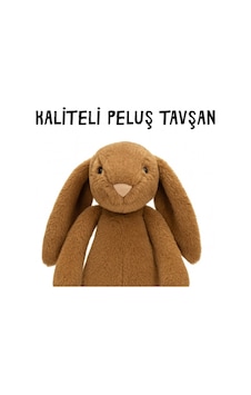 35 Cm Uyku Arkadaşı Tavşan Toscana Kumaş - Kahverengi 35 Cm Uyku Arkadaşı Tavşan Toscana Kumaş - Kahverengi