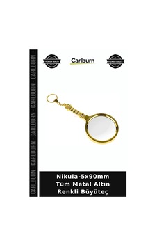 Nikula-5x90mm Tüm Metal Altın Renkli Büyüteç Farklı Alternatif Okuma Aracı Optik Lensli Nikula-5x90mm Tüm Metal Altın Renkli Büyüteç Farklı Alternatif Okuma Aracı Optik Lensli