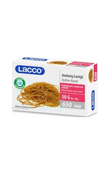 Lacco Ambalaj Paket Lastiği - Midi - 50 Gr. %100 Kauçuk