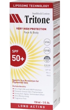 Tritone Yüz ve Vücut için Güneş Losyonu Spf 50+ 150 ML Tritone Yüz ve Vücut için Güneş Losyonu Spf 50+ 150 ML