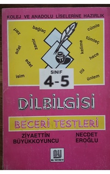 4-5.Sınıf Dilbilgisi Beceri Testleri 1987 Yılı Basım