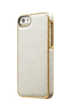 Apple Uyumlu iPhone Adopted Se 5s 5 İle Deri Wrap Kılıf Beyaz Aph11149