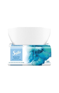 Sofia El Ve Yüz Havlusu 100'lü Sofia El Ve Yüz Havlusu 100'lü
