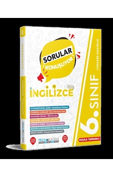 6. Sınıf İngilizce Sorular Konuşuyor - Pruva Akademi 6. Sınıf İngilizce Sorular Konuşuyor - Pruva Akademi