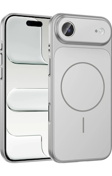 Apple Uyumlu iPad iPhone 17 Air Kılıf Zore M-safe Şarj Özellikli Kamera Korumalı Formen Kapak Gümüş Apple Uyumlu iPad iPhone 17 Air Kılıf Zore M-safe Şarj Özellikli Kamera Korumalı Formen Kapak Gümüş