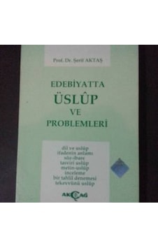 Edebiyatta Üslup ve Problemleri 1993 Yili Basim