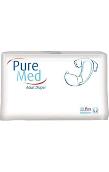 Pure Med Hasta Bezi Medium Orta Boy 30'Lu Pure Med Hasta Bezi Medium Orta Boy 30'Lu