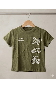 Babydoll T-shirt Divo Yeşil Babydoll T-shirt Divo Yeşil