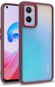 Oppo A96 4g Kılıf Zore Flora Kapak Kırmızı Oppo A96 4g Kılıf Zore Flora Kapak Kırmızı