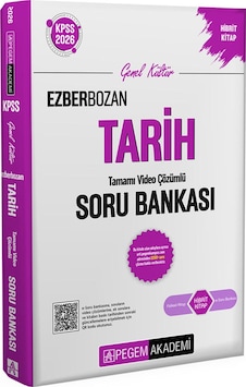Pegem Tarih Ezberbozan Soru Bankası 2026 Kpss Pegem Tarih Ezberbozan Soru Bankası 2026 Kpss