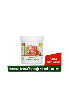 Krauterhof Kırmızı Asma Yaprağı At Kestanesi Ekstreli Bacak 100 ML