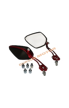 Mondial Mh Drift / Cg Serisi Modifiye Ayna Takımı Kırmızı 10Mm 8M Mondial Mh Drift / Cg Serisi Modifiye Ayna Takımı Kırmızı 10Mm 8M