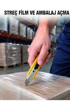 5 Li Metal Falçata Seti Profesyonel Maket Bıçağı Kesici Falçata Sarı Ergonomik Saplı Standart 5 Li Metal Falçata Seti Profesyonel Maket Bıçağı Kesici Falçata Sarı Ergonomik Saplı Standart